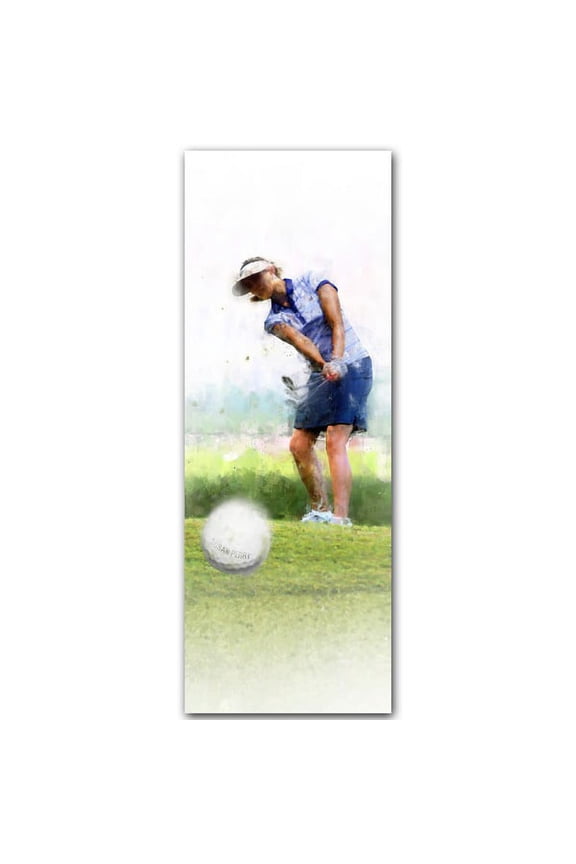 Women's Golf Personalized Print