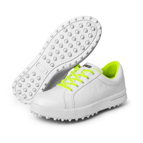 Women's Golf Shoes, Lightweight Waterproof Spikeless Golf Shoes for Ladies