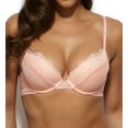 thumbnail image 1 of Women's Gossard 13601 Delilah Rose Contour Plunge Push-Up Bra (Coral 32C), 1 of 3