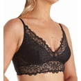 thumbnail image 1 of Women's Gossard 17808 Swirl Deep V Bralette (Black 36DD), 1 of 2