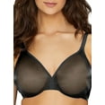 thumbnail image 1 of Women's Gossard 6271 Glossies Sheer Bra (Black 32DD), 1 of 2