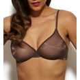 thumbnail image 1 of Women's Gossard 6271 Glossies Sheer Bra (Rich Brown 38C), 1 of 4