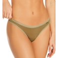 thumbnail image 1 of Women's Gossard 6276 Glossies Sheer Thong (Sage M), 1 of 14