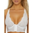 thumbnail image 1 of Women's Gossard 7718 Superboost Lace Deep V Underwire Bralette (White 38DD), 1 of 2