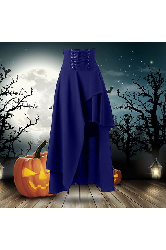 Women's Gothic Clothing Vintage Black Lace Skirts Bed Skirt Full Bed Womens Tennis Skirt Laye Skirt Athletic Skirt with Leggings Workout Skirt Midi Skirts for Women High Waist Patchwork Skirt Suede