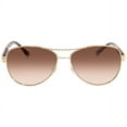 thumbnail image 1 of Women's Gradient BE3080-114513-59 Brown Aviator Sunglasses, 1 of 5