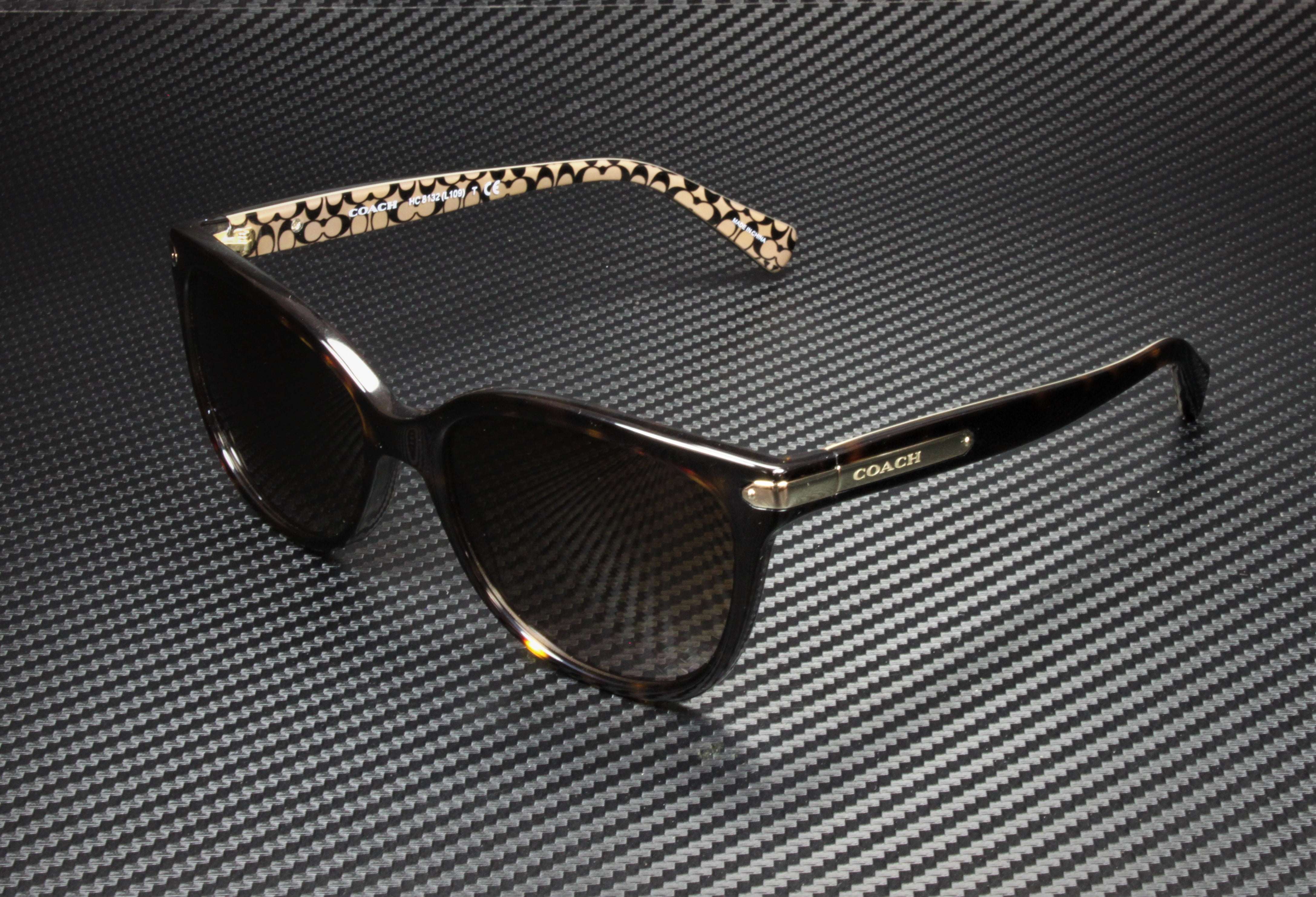 Women's Gradient HC8132-529113-57 Brown Square Sunglasses