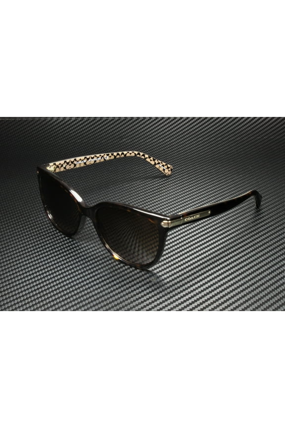 Women's Gradient HC8132-529113-57 Brown Square Sunglasses