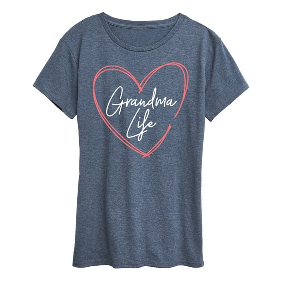 Instant Message - Grandma Life - Women's Short Sleeve Graphic T-Shirt