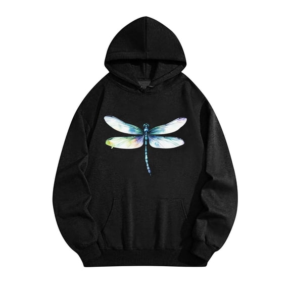 Women's Graphic Hoodies Oversized Sweatshirts Pullover Graphic Hoodies Long Sleeve Winter Fall Outfits Fashion Y2k Tops M