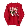 thumbnail image 1 of Women's Graphic Sweatshirt Crewneck Loose Fit Long Sleeve Pullover Tops, 1 of 3