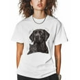 thumbnail image 1 of Women's Graphic T-Shirt White M Women's Tops Dog and Cat Crew Neck Short Sleeve Shirts for Women, 1 of 3