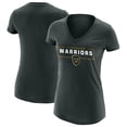 thumbnail image 1 of Women's Graphite Vancouver Warriors Primary Logo V-Neck T-Shirt, 1 of 3