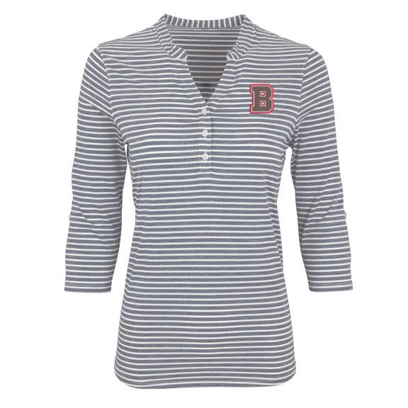 Women's Gray Brown Bears Vansport Pro Riviera Polo