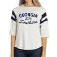 thumbnail image 1 of Women's Gray Georgia Southern Eagles Sabrina Jersey T-Shirt, 1 of 2