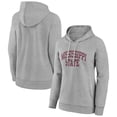 thumbnail image 1 of Women's Gray Mississippi State Bulldogs Arch Pullover Hoodie, 1 of 3