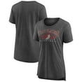thumbnail image 1 of Women's Gray Portland Trail Blazers Selection Tri-Blend T-Shirt, 1 of 3