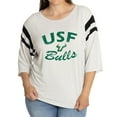 thumbnail image 1 of Women's Gray South Florida Bulls Sabrina Jersey T-Shirt, 1 of 2