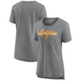 thumbnail image 1 of Women's Gray Tennessee Volunteers True Mascot Tri-Blend T-Shirt, 1 of 3