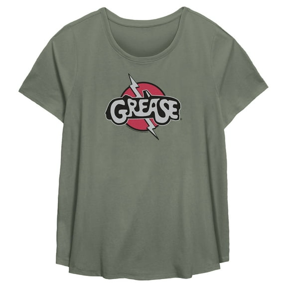 Women's Grease Vintage Movie Logo  Graphic T-Shirt