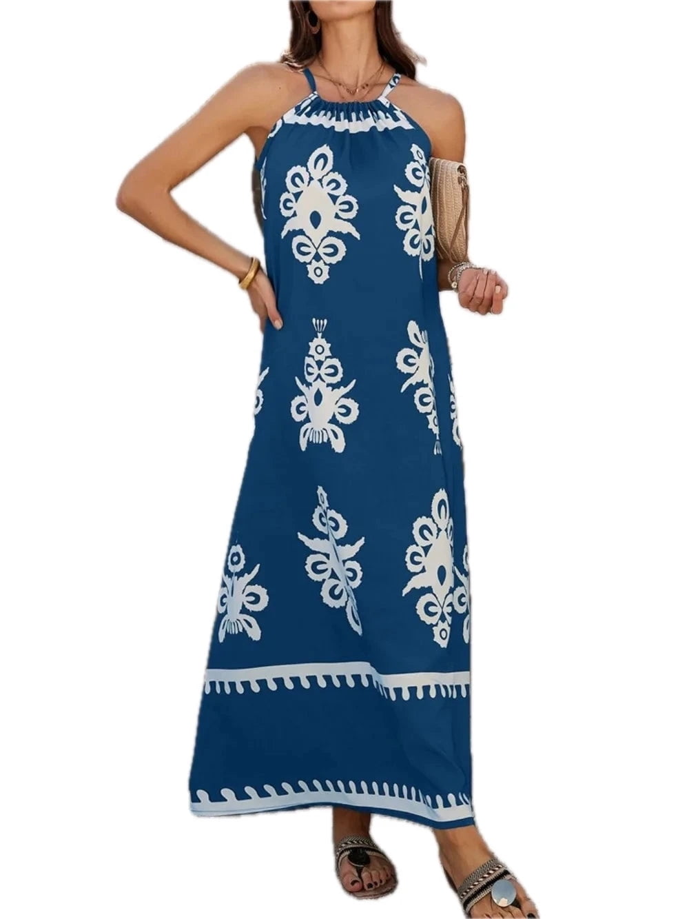 maxi grecian dress ASOS DESIGN Bridesmaids grecian draped halter maxi dress in yellow