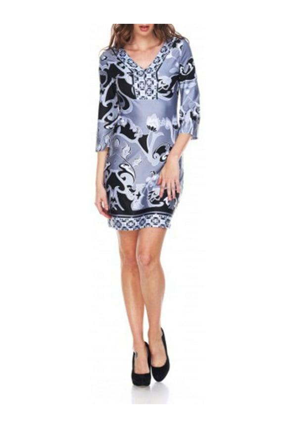 Women's Greek Flower Mini Dress