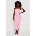 thumbnail image 1 of Women's Greek Key Knit Strapless Midi Dress, 1 of 3