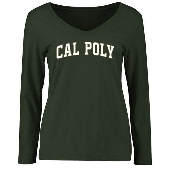 Women's Green Cal Poly Mustangs Everyday Long Sleeve T-Shirt