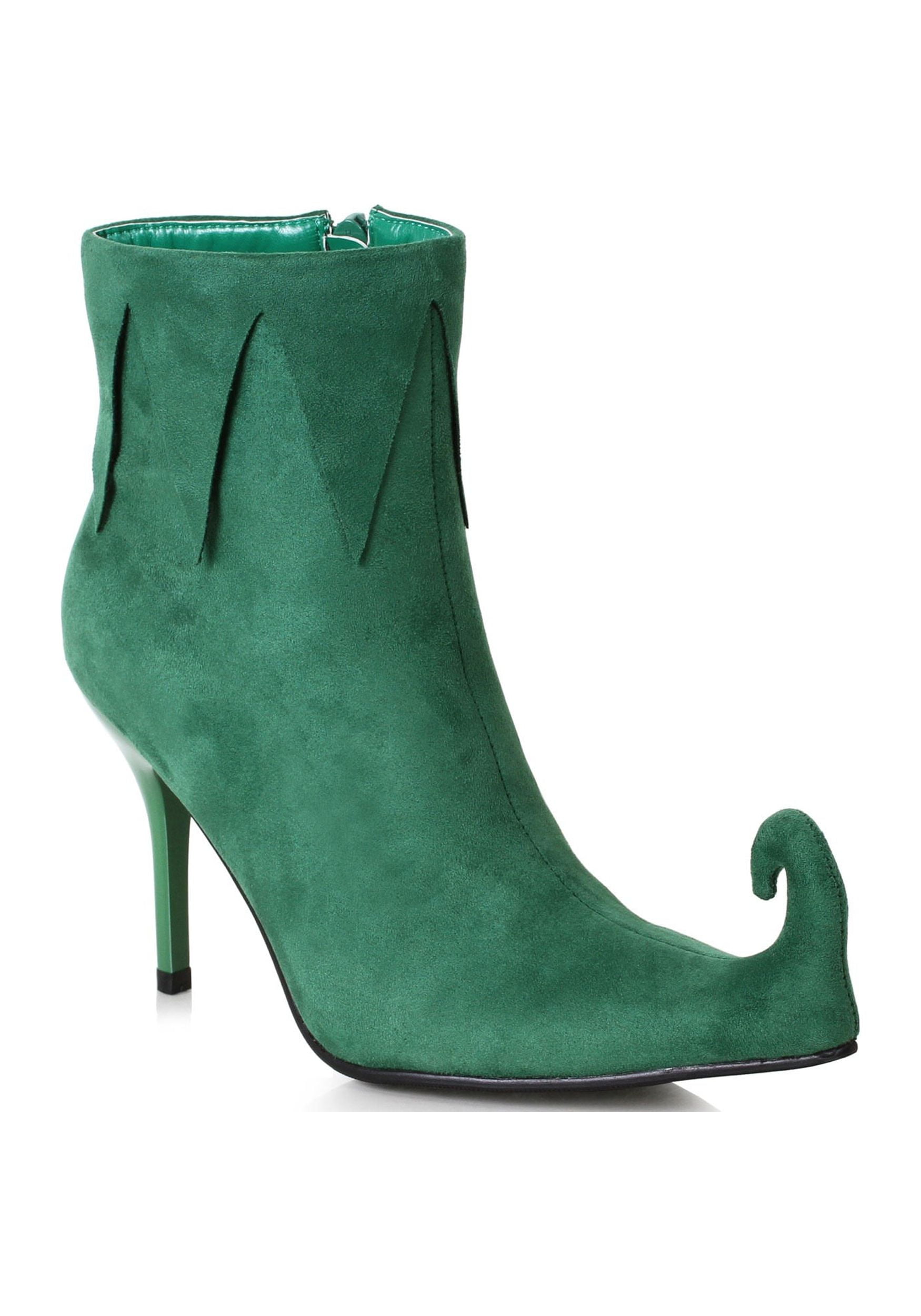 Womans top green boots