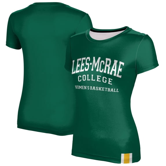 Women's Green Lees-McRae Bobcats Women's Basketball T-Shirt