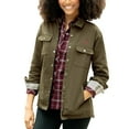 thumbnail image 1 of Women's Green Louisiana Ragin' Cajuns Boulder Full-Snap Shirt Jacket, 1 of 1