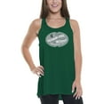 thumbnail image 1 of Women's Green Michigan State Spartans Vintage Oval Tank Top, 1 of 1
