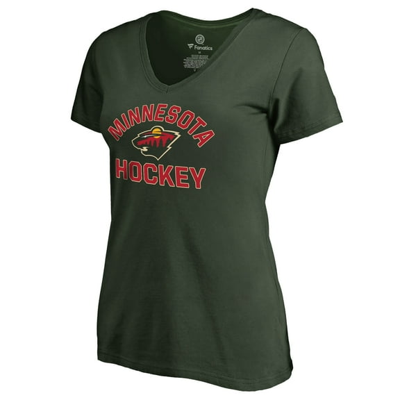 Women's Green Minnesota Wild Overtime T-Shirt