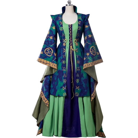 Women's Green Velvet Dress - Stage Performance Dress