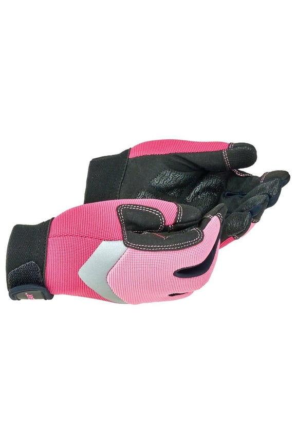 Women's Grip Work Gloves, Medium, 1 Pair, SAFEGEAR