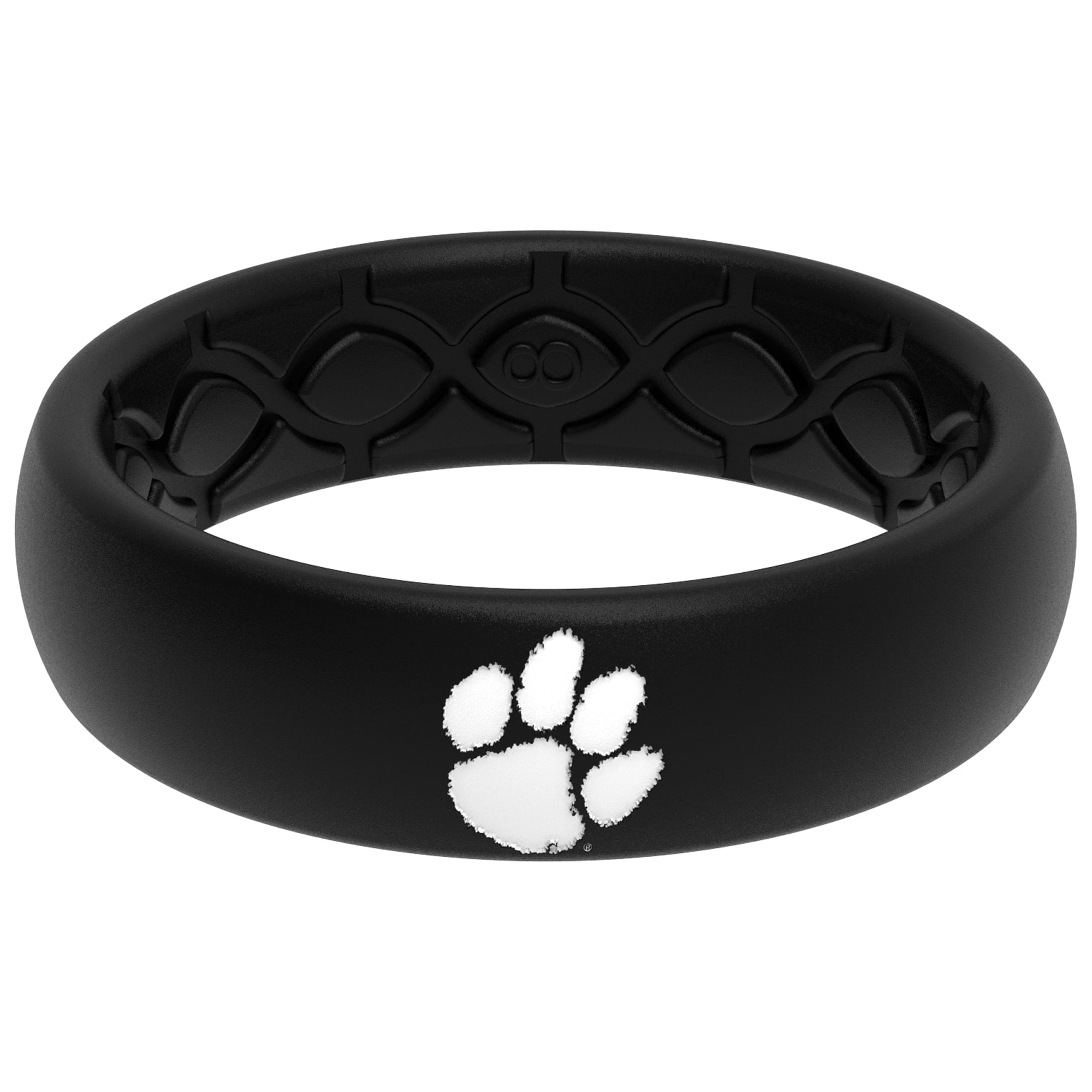 Clemson silicone cheap wedding band
