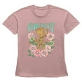 thumbnail image 1 of Women's Guardians of the Galaxy Groot Flower Dance Graphic T-Shirt, 1 of 3