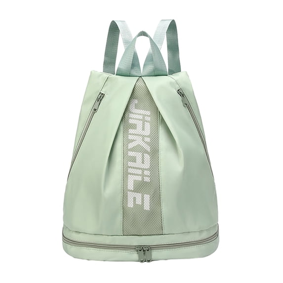 Women's Gym Backpack with Shoe Compartment and Wet Pocket, Waterproof Large Travel Backpack 35L, Sports Backpack for Women, Lightweight Foldable Design for Hiking and Swimming