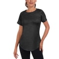 thumbnail image 1 of Women's Gym Shirts Lightweight Moisture Wicking Short Sleeve Sports Crew Neck Tshirt Back Mesh Quick Dry Yoga Lounge Running Tops Exercise Tee Shirts Ladies Tops, 1 of 6