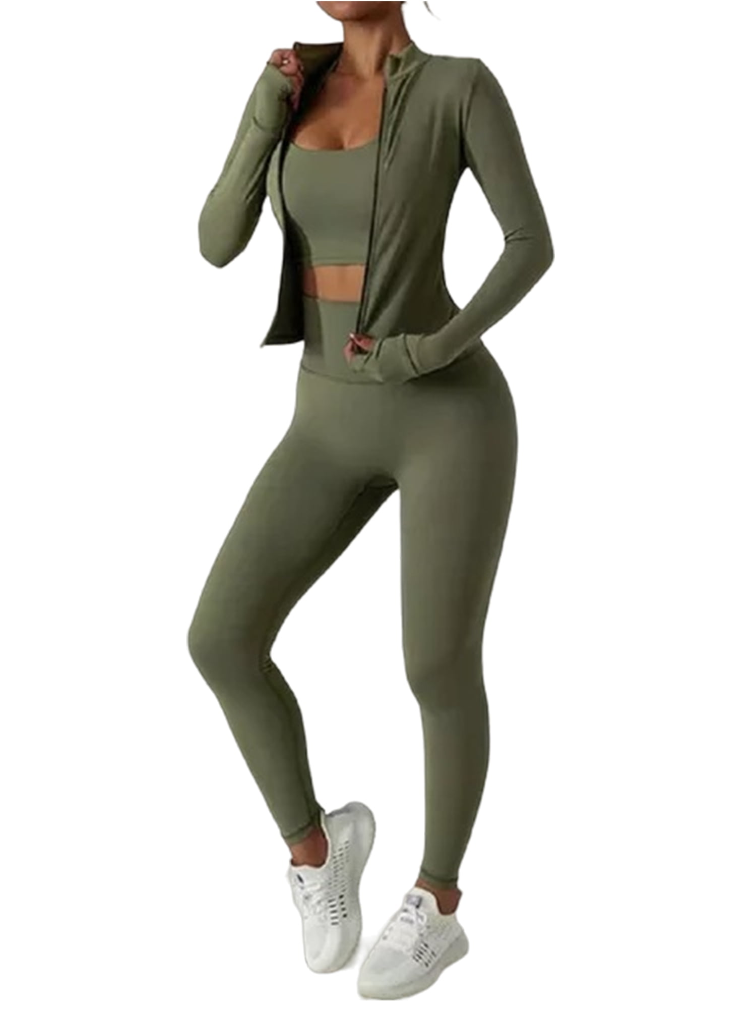 Tracksuit Women's Sport Suit Training Set Yoga Suits Workout Gym Clothes  Runnine Set Yoga Top And Pants ensemble Jogging Fe…