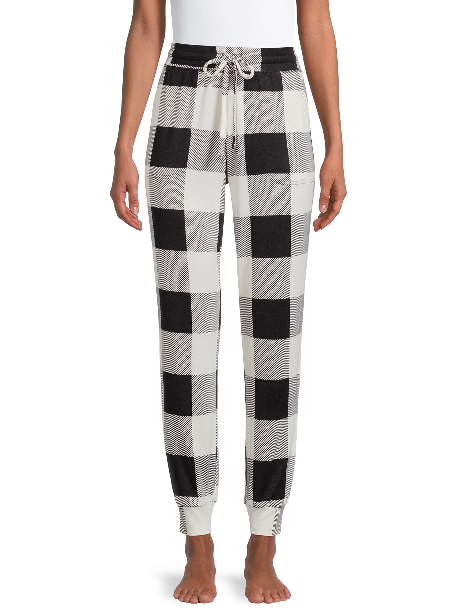 Women's Hacci Knit Pajama Jogger Pants, Sizes S to 3X - Walmart.com