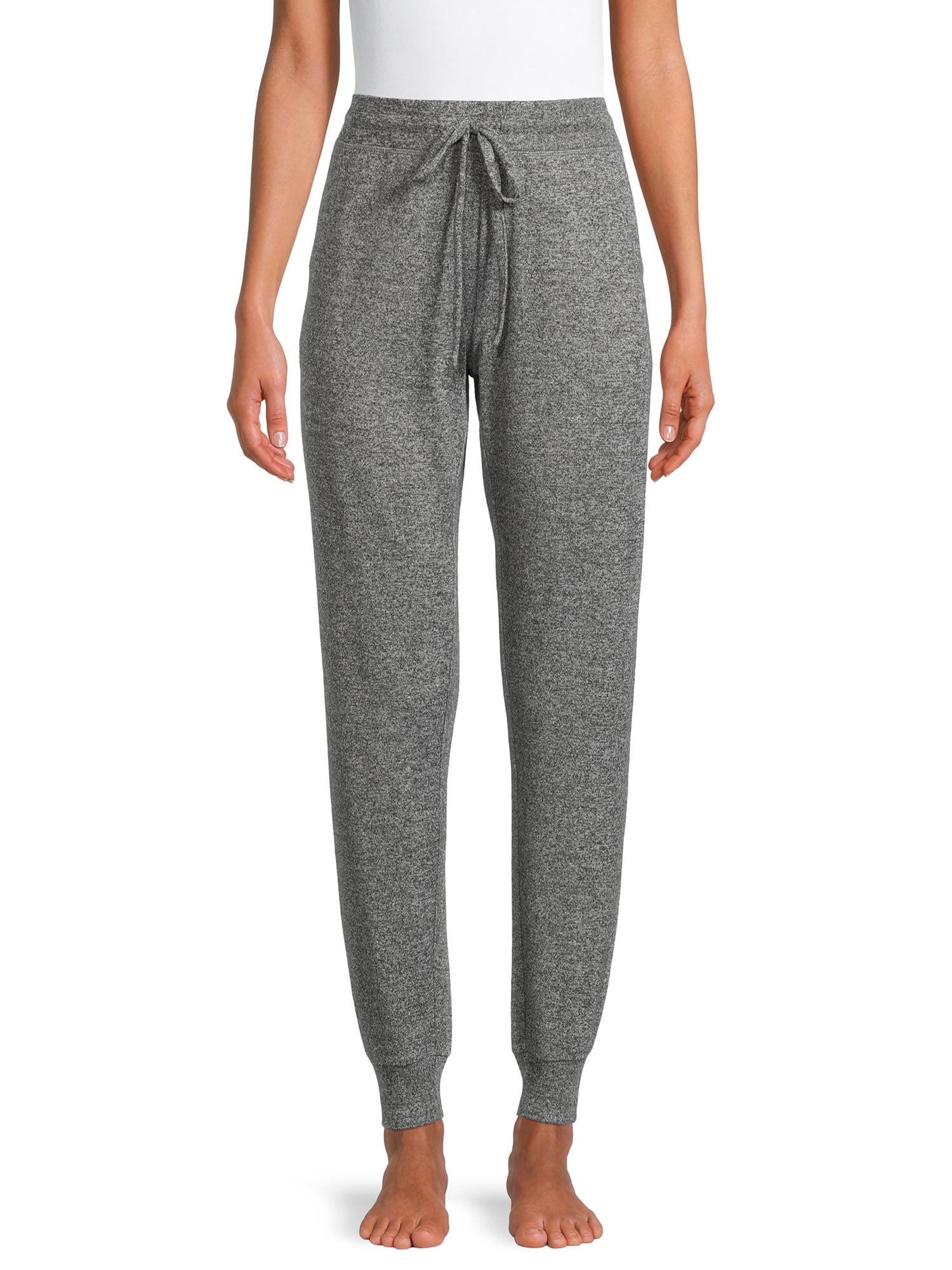 Women's Hacci Knit Pajama Jogger Pants, Sizes S to 3X - Walmart.com