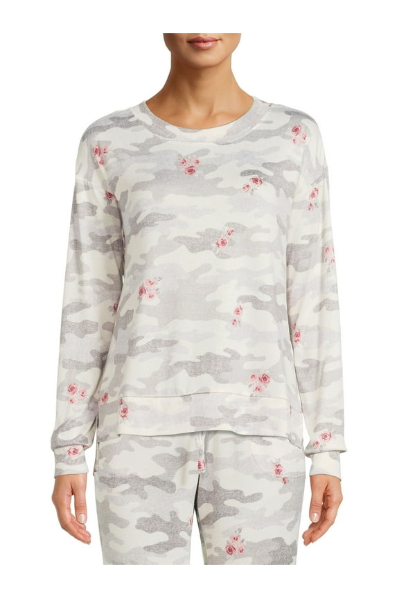 Women's Hacci Sleep Top, Sizes S to 3X