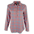 thumbnail image 1 of Women's Hadley Plaid Pullover Shirt RR Small, 1 of 4