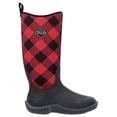 thumbnail image 1 of Muck Boot Womens Hale Tall Plaid Round Toe Pull On  Tall Boots, 1 of 5