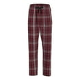 thumbnail image 1 of Boxercraft BW6620 Women's Haley Flannel Pant-Maroon Plaid-S, 1 of 4