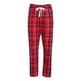 thumbnail image 1 of Boxercraft BW6620 Women's Haley Flannel Pant-Red/White Plaid-XL, 1 of 4