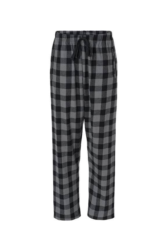 BW6620 Women's Haley Flannel Pant-Ch/Bk Buff Plad-XS