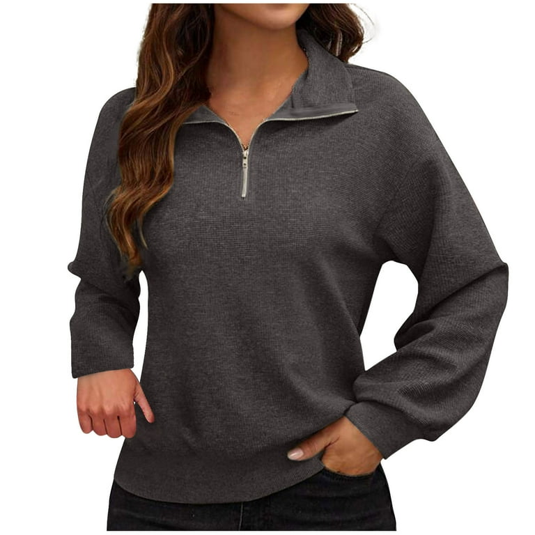 Quarter zip pullover walmart online