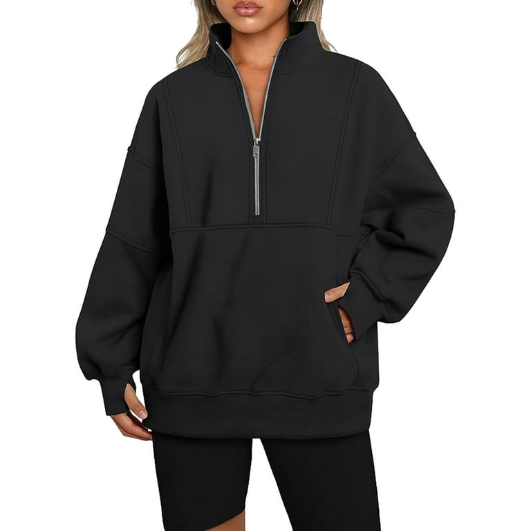 Simple Plush Splicing High Collar Zipper Jacket Simple Plush Splicing High Collar Zipper Jacket